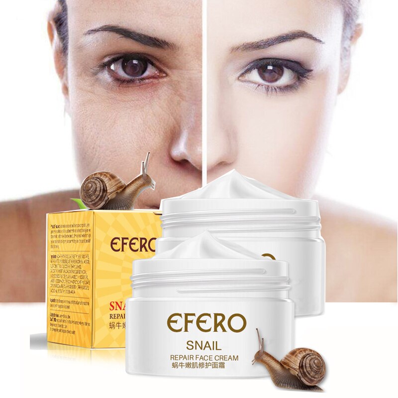 30g de Esencia de Caracol Crema Facial Reparadora Hidratante