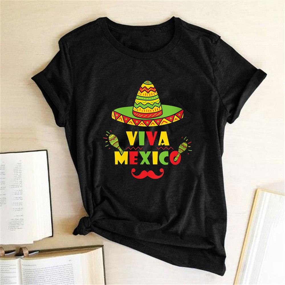 Camiseta mexicana Independence Day camiseta de mujer - MXbueno