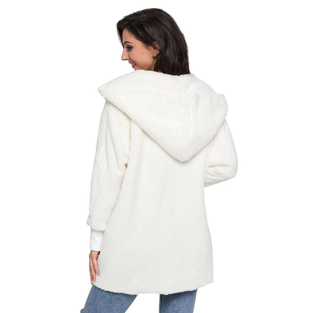 Nuevo chaqueta de manga larga con capucha para mujer - MXbueno