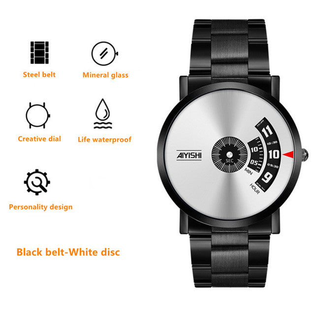 Reloj Impermeable Simple Automático Para Hombres