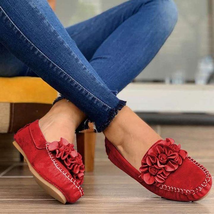 2021 Zapatos De Cuero Hechos A Mano Para Mujer