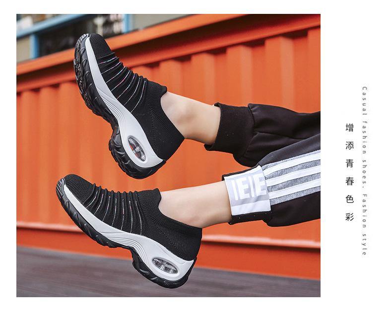 Mujer Zapatos cómodos para caminar con malla transpirable y sin cordones - MXbueno