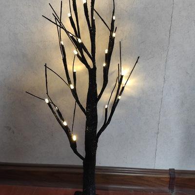 Navidad árbol de abedul luces - MXbueno