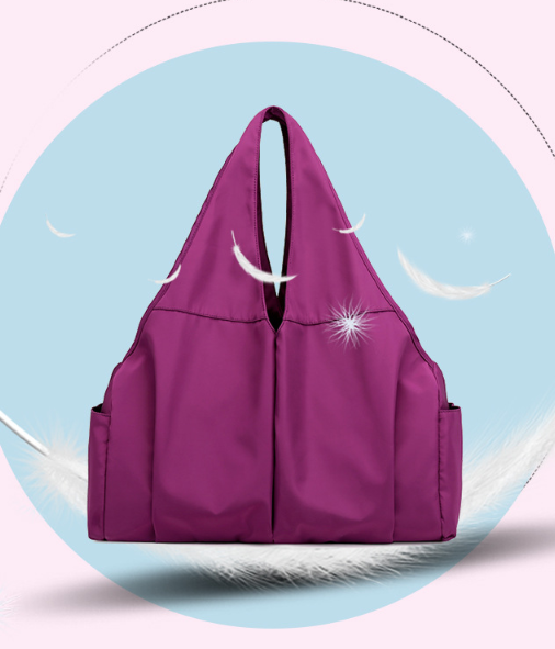 Bolso de hombro de las señoras elegante bolsa de tela de nylon impermeable casual - MXbueno