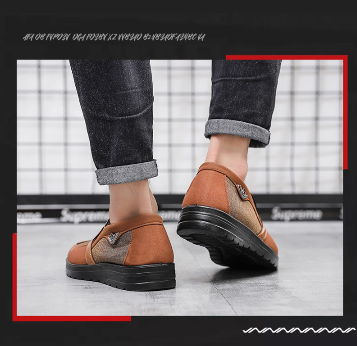 Nueva Hombres transpirable resbalón en zapatos casuales - MXbueno