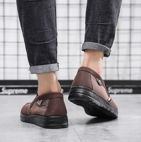Nueva Hombres transpirable resbalón en zapatos casuales - MXbueno