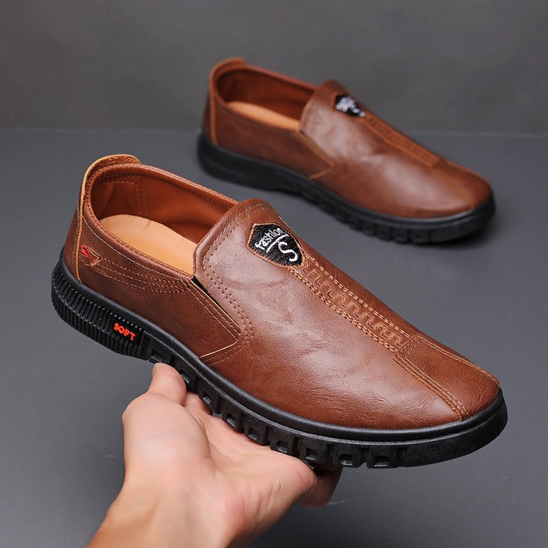 [M-Zapato] Zapatos De Cuero Hechos A Mano Para Hombres