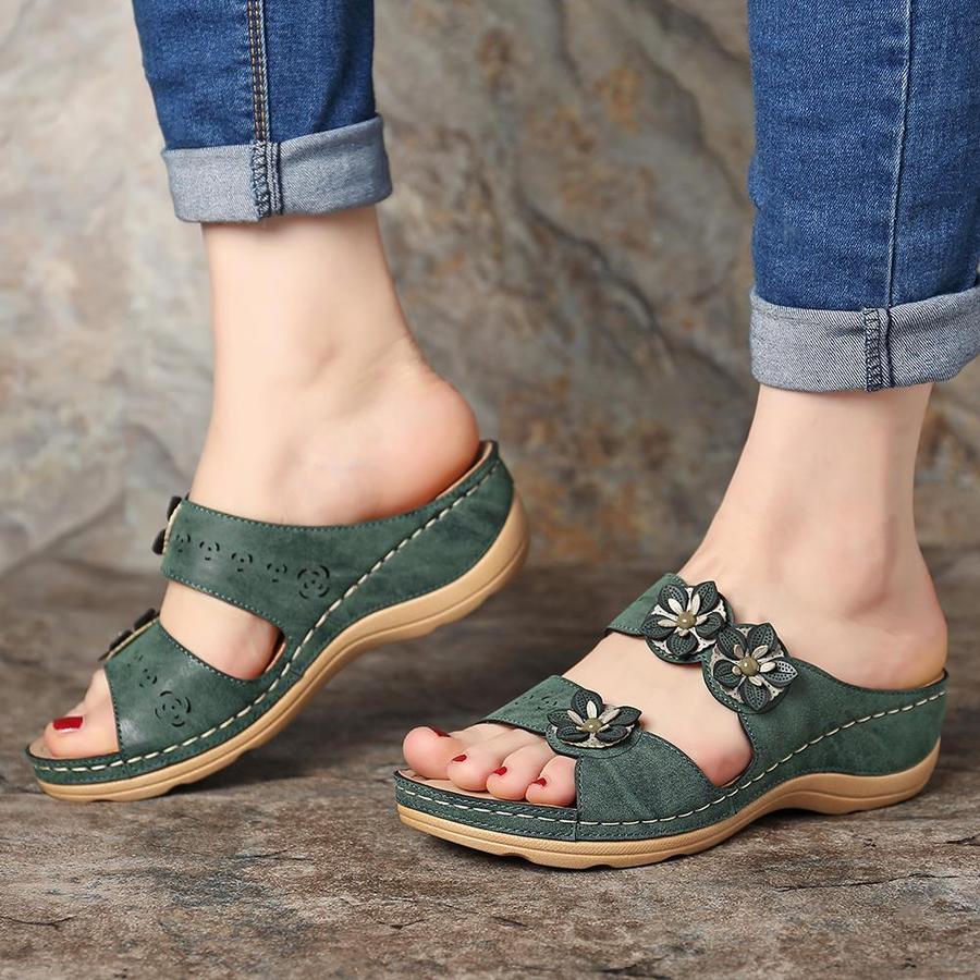 Sandalias elegantes de verano