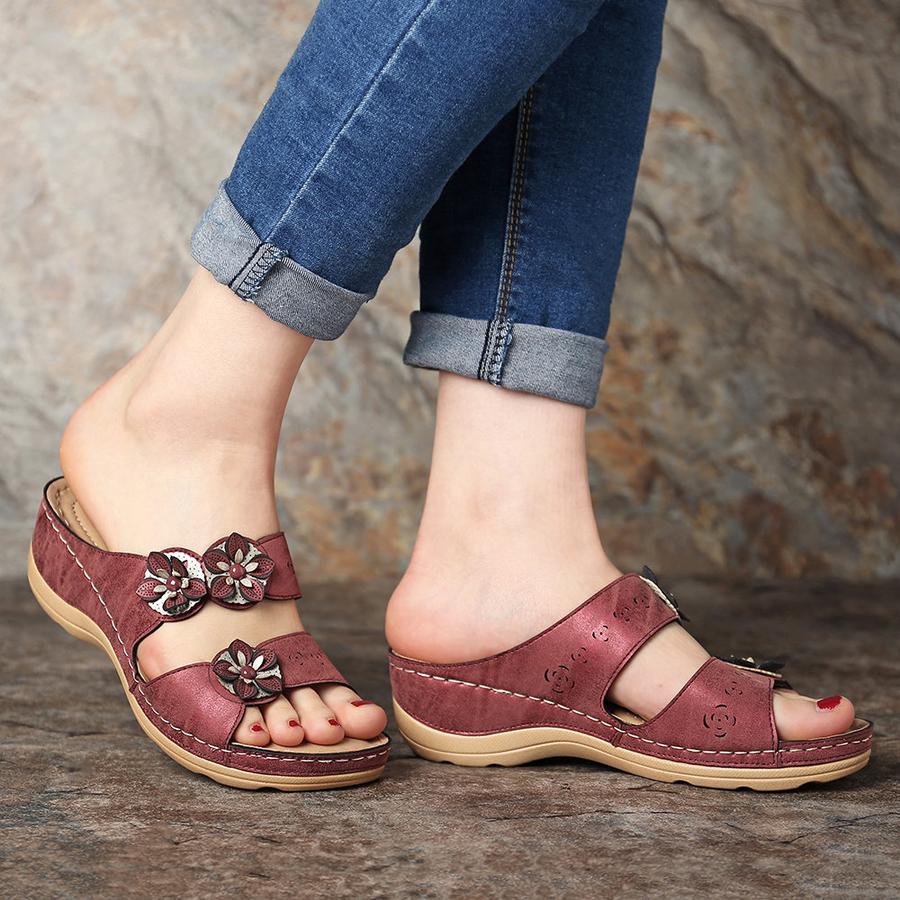 Sandalias elegantes de verano