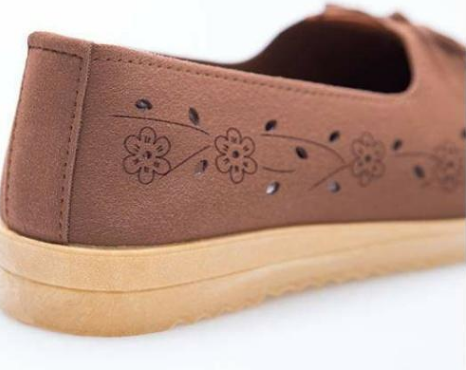 Zapatos de primavera y otoño suaves con flores para mujer - MXbueno