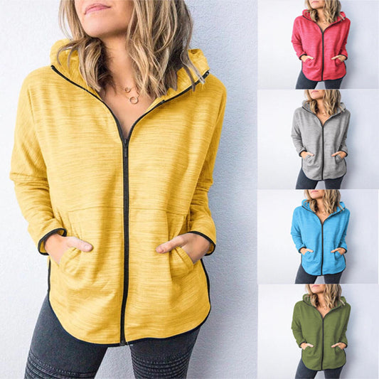 Nueva Chaqueta De Otoño E Invierno Para Mujer, Suéter Superior Deportivo.