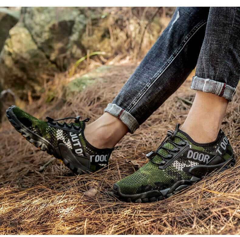 Zapatos Para Hombre Zapatos Para Caminar Al Aire Libre Zapatillas Antideslizantes Transpirables