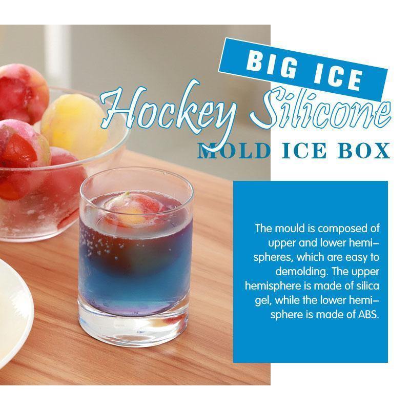 Caja de hielo de silicona de hockey sobre hielo - MXbueno