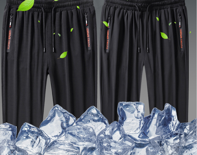 Cool pantalones de seda de hielo de secado rápido para hombre(M-9XL) - MXbueno
