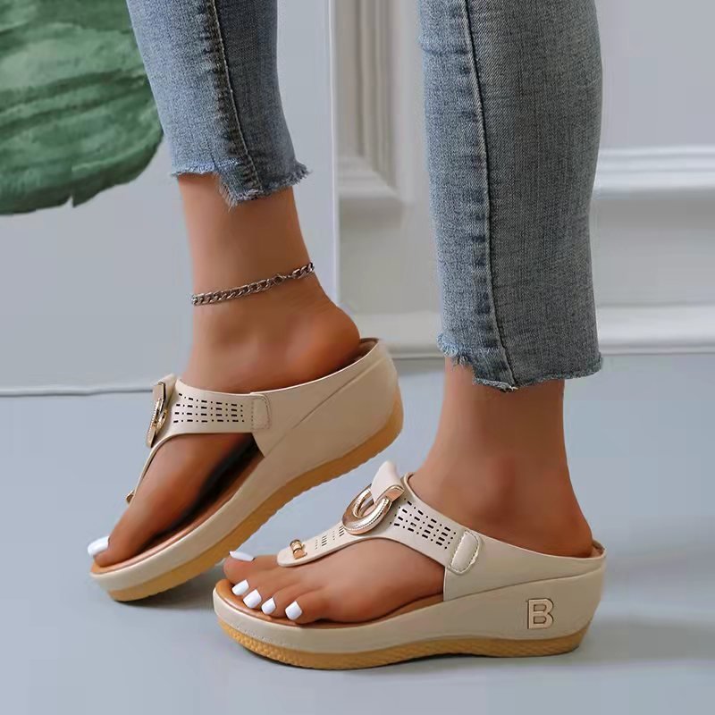 [W-Zapato] Sandalias Ortopédicas Con Cuña Para Mujer 2022