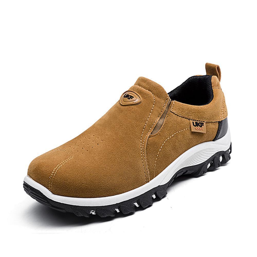 [M-Zapato] Zapatillas deportivas al aire libre impermeables para hombre Athletic Casual Slip-On
