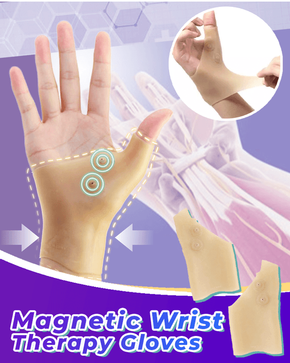 [001] Guantes De Terapia De Muñeca Magnética