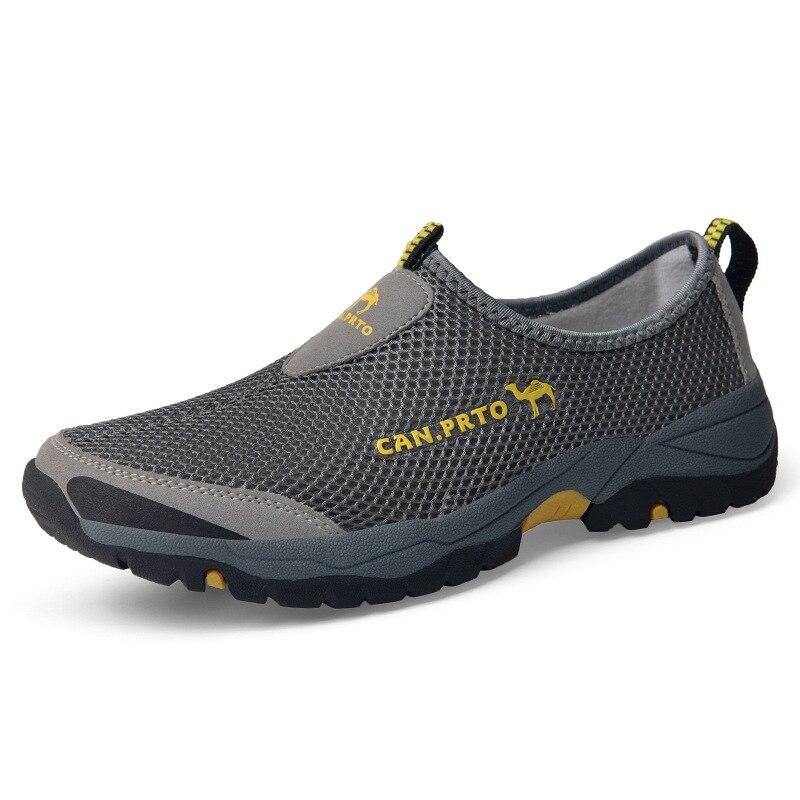 New summer mesh shoes men's sports shoes large size lightweight breathable walking shoes overwear comfortable casual men's shoes - MXbueno