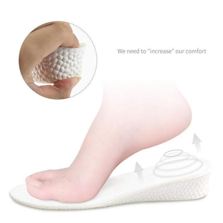 Inserciones de calzado con plantillas de esponja