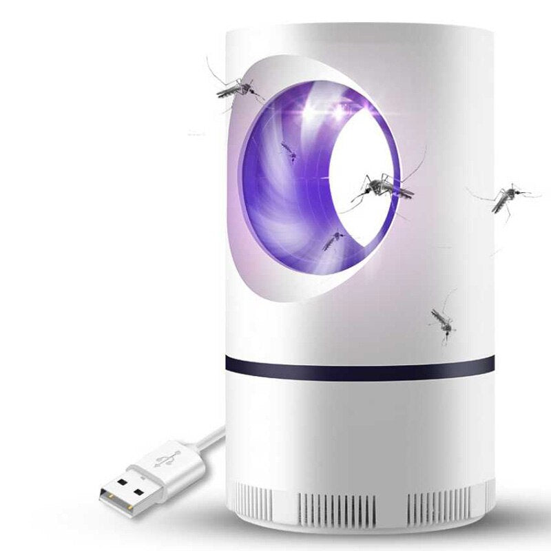 Lámpara asesina de mosquitos USB de luz ultravioleta de bajo voltaje