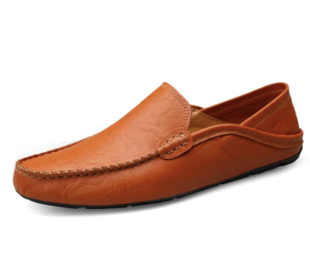 Zapatos cómodos de cuero de moda para hombres - MXbueno