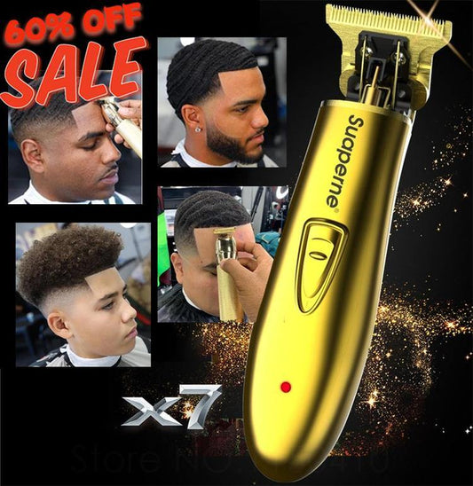 Doble voltaje recargable redable trimmer hombres calvos de pelo Clipper - MXbueno