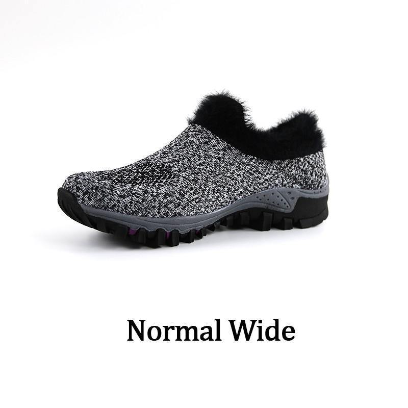 Zapatillas joker antideslizantes de felpa cálida de invierno para mujer - MXbueno