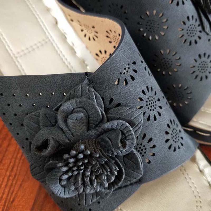 Verano 2021 flores de tacón alto sandalias casuales de moda al aire libre para mujer