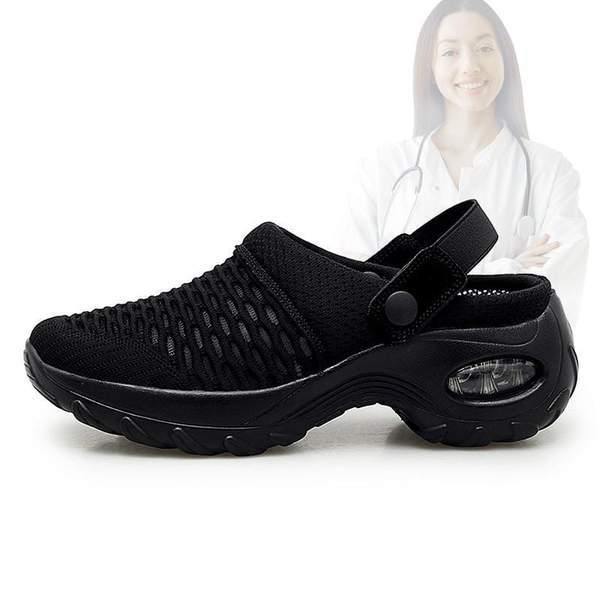 Sandalias y zapatillas casuales de tacón medio para mujer - MXbueno